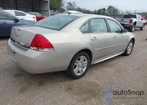 2011 Chevrolet Impala Lt из США, поврежденный, VIN 2G1WB5EK6B1277540